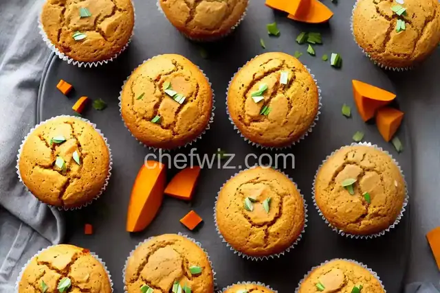 Healthy Sweet Potato Muffins