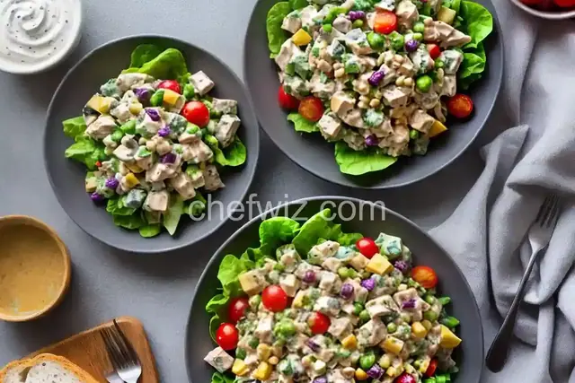 Healthy Waldorf Chicken Salad