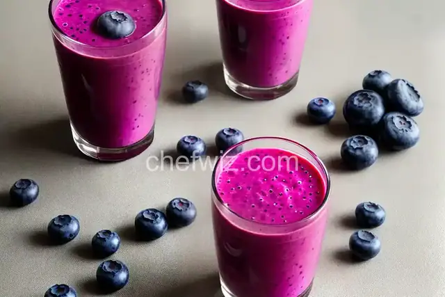 Heart Healthy Blueberry Smoothie