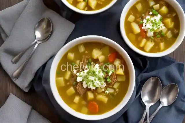 Hearty Cabbage-Rutabaga Slow Cooker Soup