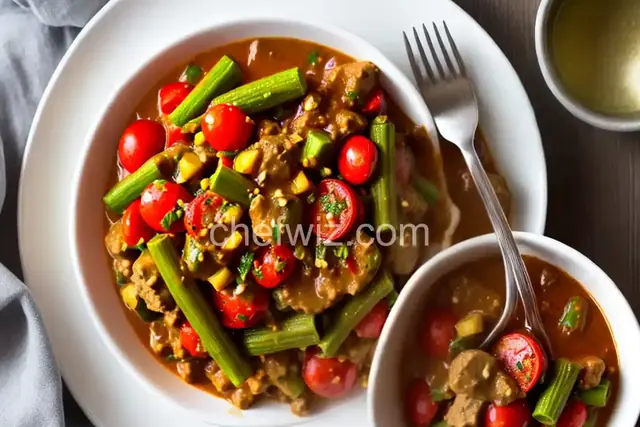 Hearty Creole Okra and Tomatoes