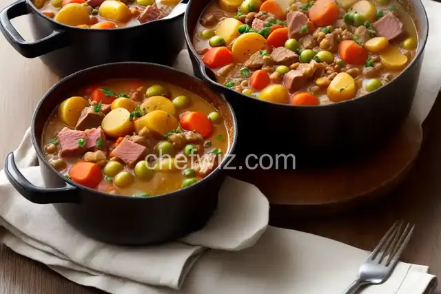 Hearty Harvest and Ham Stew