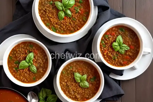 Hearty Italian Lentil Soup