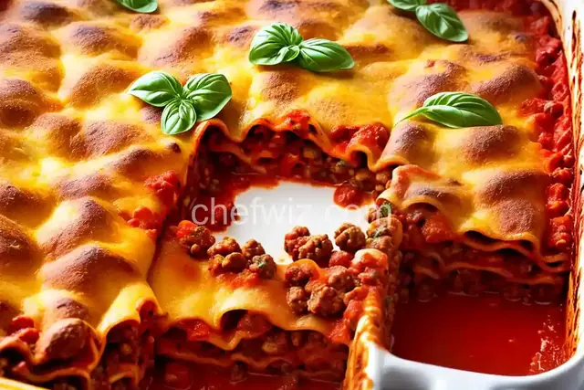Hearty Meat Lasagna