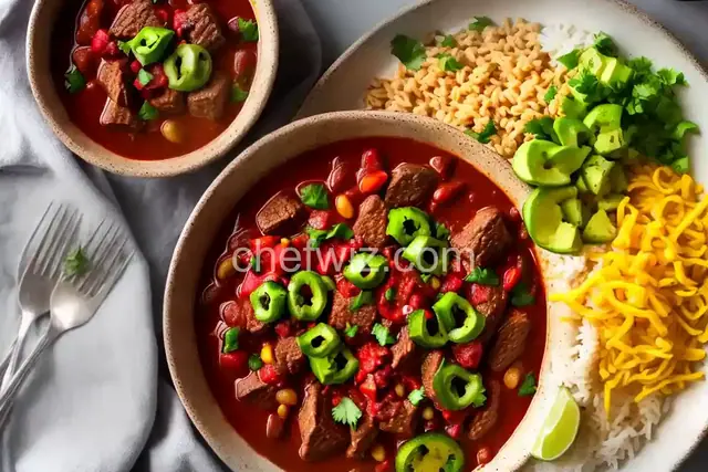 Hearty Sirloin Chili