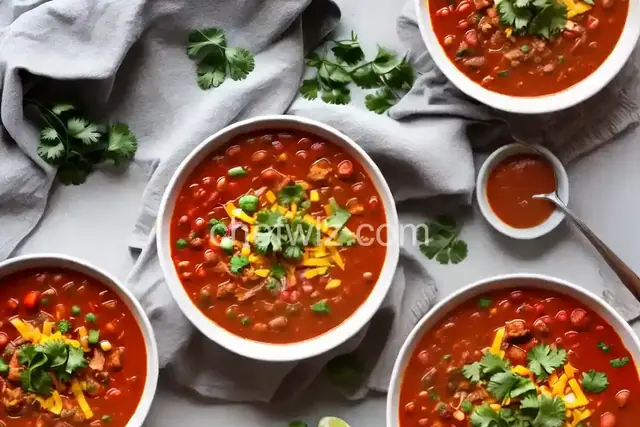 Hearty Vegetarian Enchilada Soup