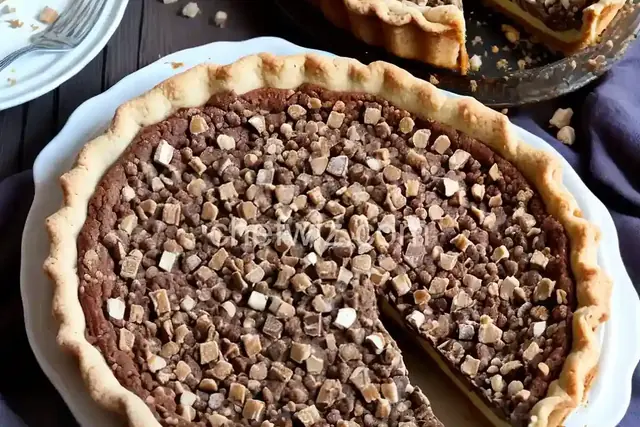Heath Bar Pie
