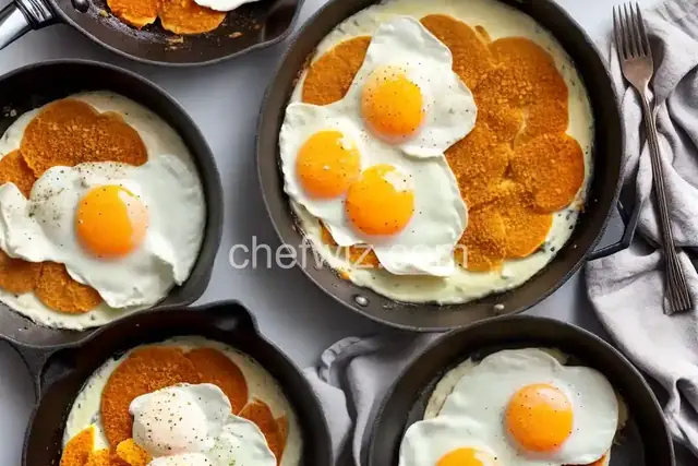 Heavy Cream Fried Eggs