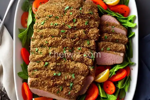 Herb-Crusted Pork Sirloin Roast