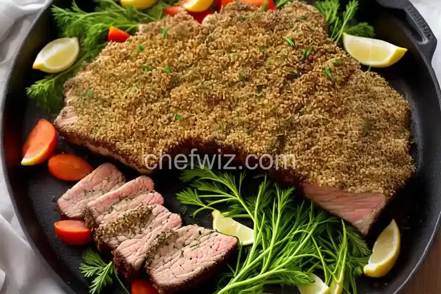 Herb-Crusted Rack of Lamb