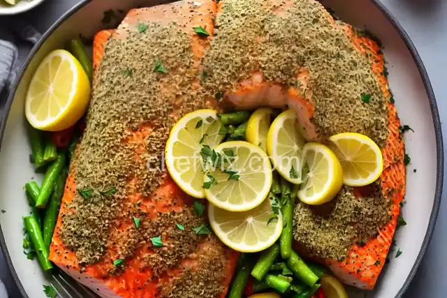 Herb Crusted Salmon