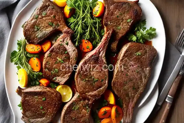 Herb-Roasted Lamb Chops