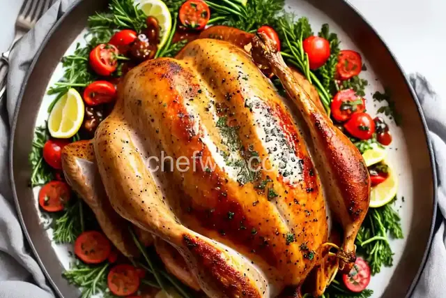 Herb Roasted Turkey Breast with Pan Gravy
