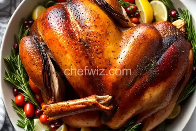 Herb Roasted and Braised Turkey