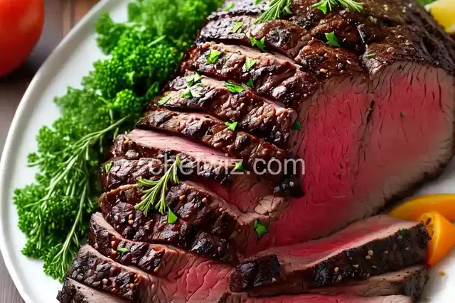 Herb Rubbed Sirloin Tip Roast