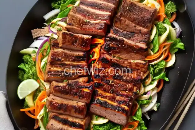 Herb Samgyupsal (Korean Grilled Pork Belly)