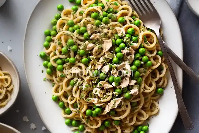 Herb Spätzle with Speck and Peas Recipe