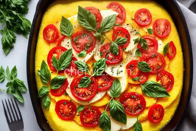 Herb and Tomato Polenta