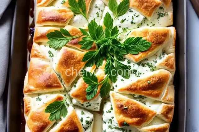 Herbed Brie in Puff Pastry