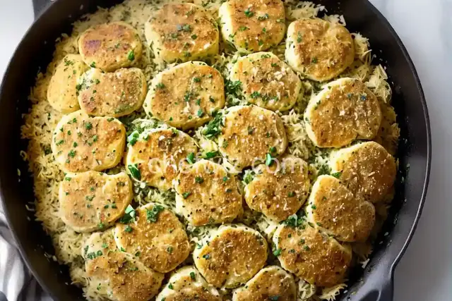 Herbed Garlic and Parmesan Croutons