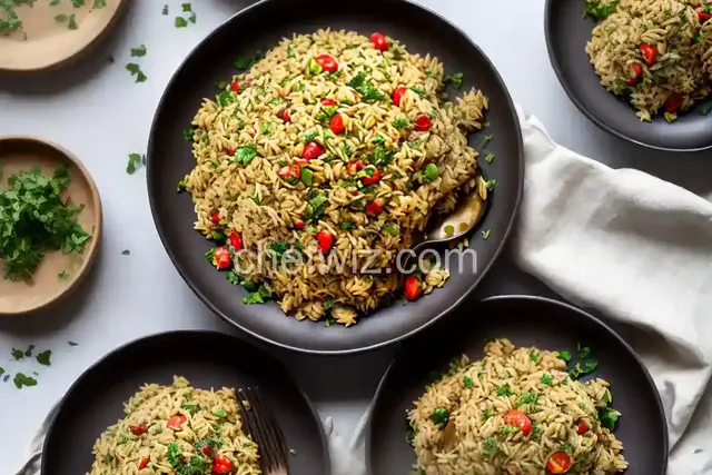 Herbed Orzo Pilaf