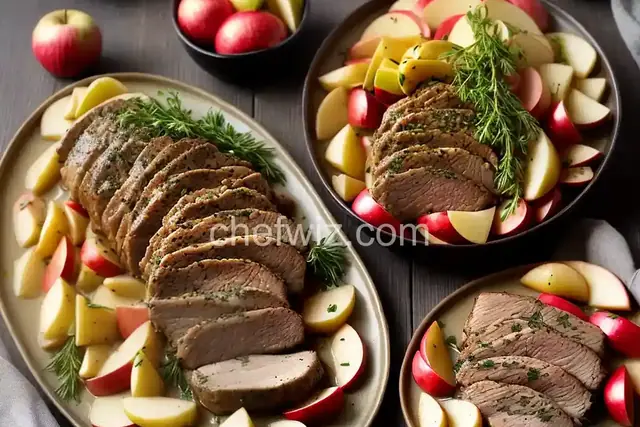 Herbed Pork and Apples