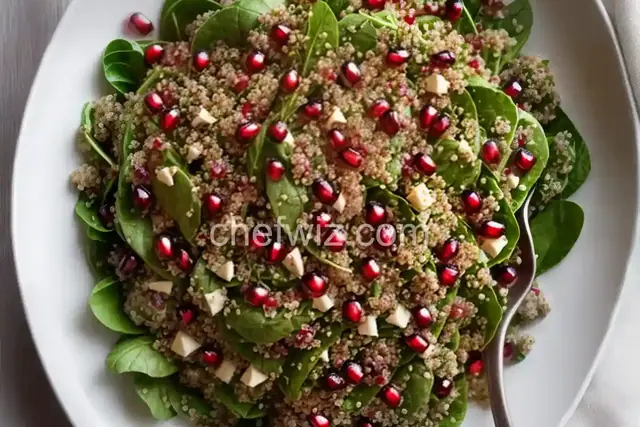 Herbed Quinoa and Pomegranate Salad