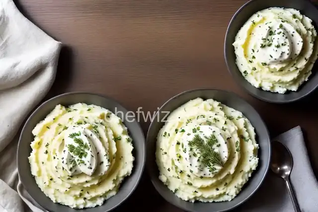 Herbed Yogurt Mashed Potatoes
