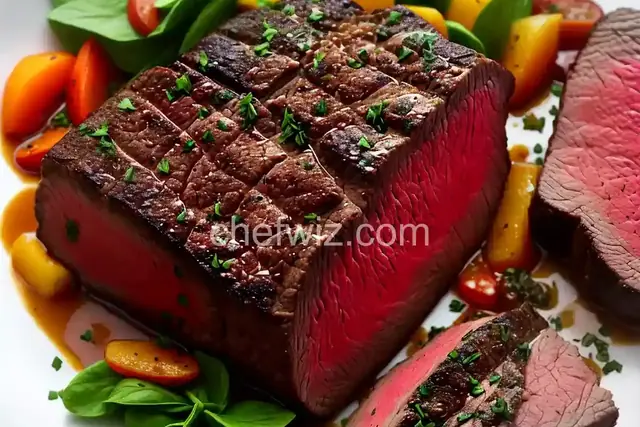 Herbed and Spiced Roasted Beef Tenderloin