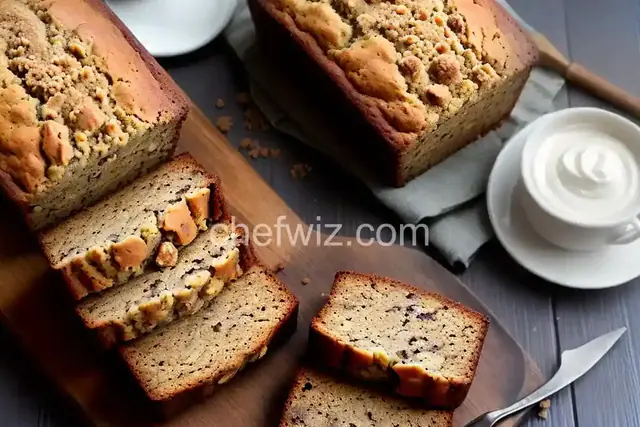 High-Altitude Banana Bread With Crumb Topping