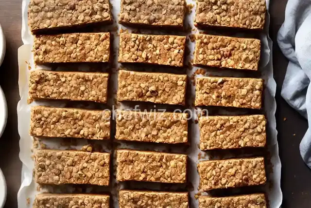 High-Fiber, High-Protein Breakfast Bars