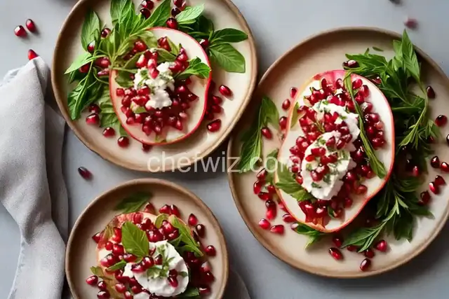 Holiday Pomegranate Mignonette