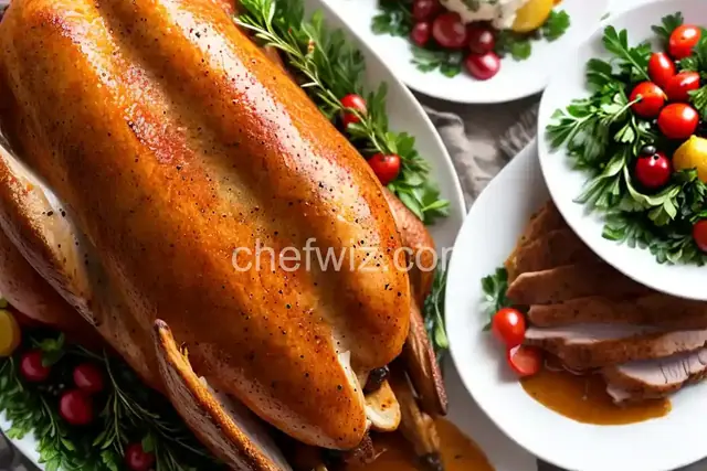 Holiday Roast Turkey Cordon Bleu