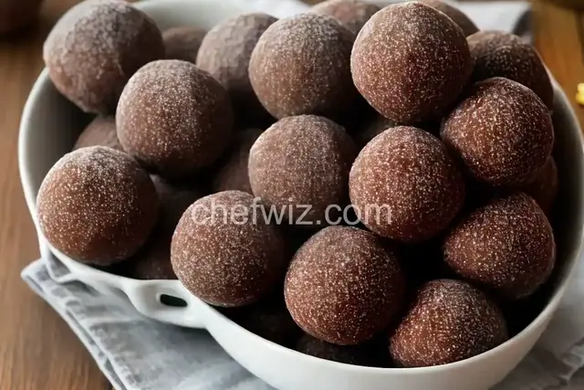 Holiday Rum Balls