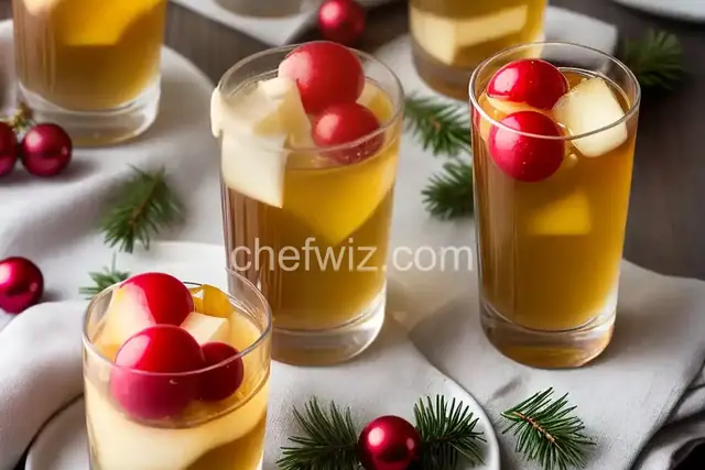 Holly Jolly Fireball Shots