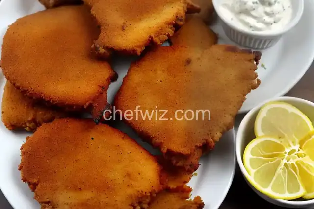 Home fried catfish steaks (bone in)