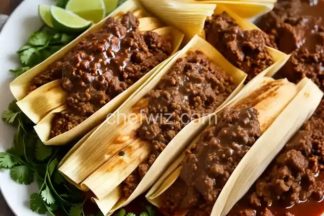 Homemade Beef Tamales