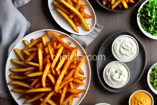 Homemade Breaded French Fries