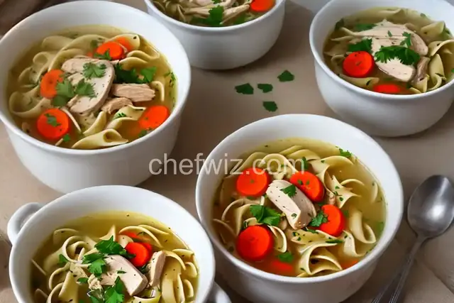 Homemade Chicken Noodle Soup