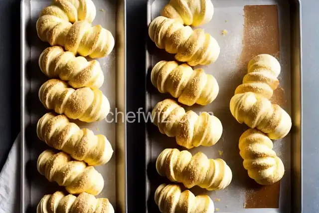 Homemade Cream Horns