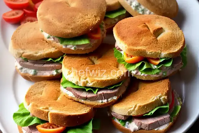 Homemade Deviled Ham Sandwiches