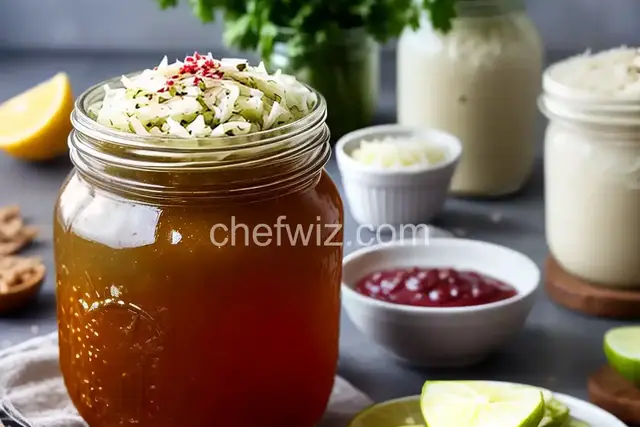 Homemade Fermented Sauerkraut