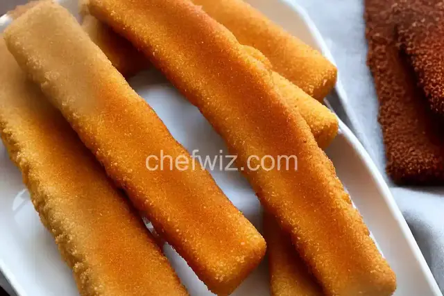 Homemade Frozen Fish Sticks