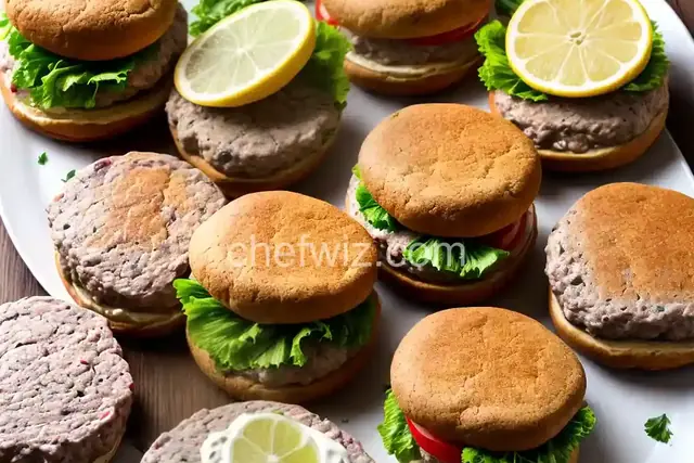 Homemade Frozen Turkey Burgers