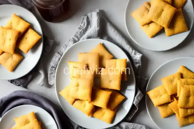 Homemade Gluten-Free Cheddar Crackers