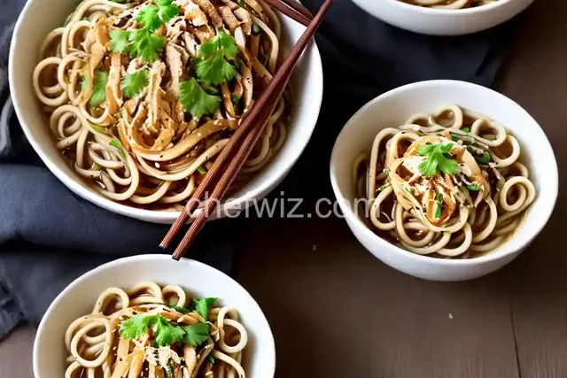 Homemade Gluten Free Udon Noodles
