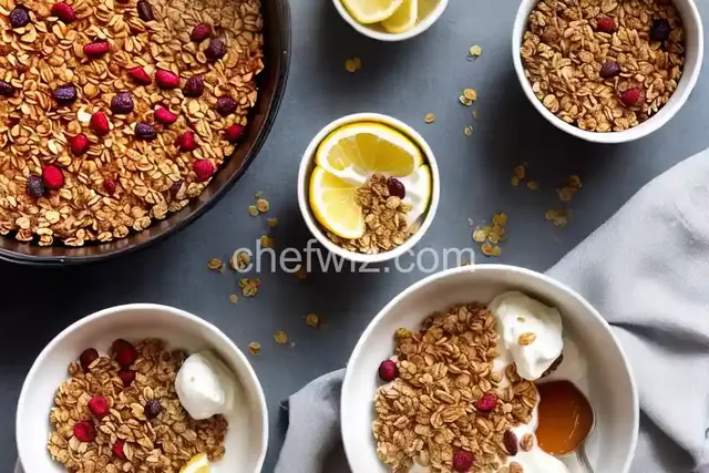 Homemade Granola with Ginger