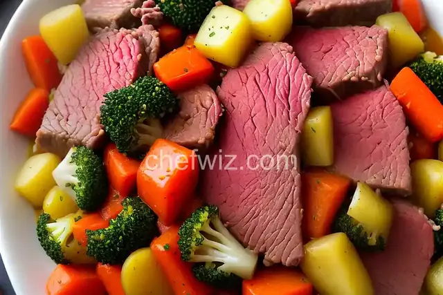 Homemade Irish Corned Beef and Vegetables