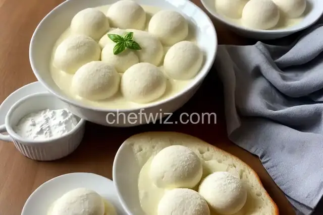 Homemade Mozzarella Cheese