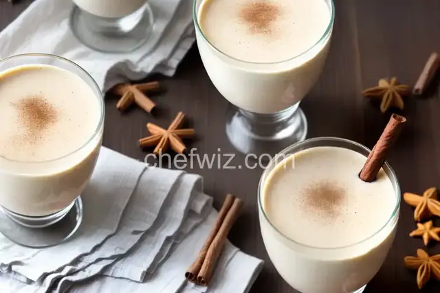 Homemade No-Egg Nog